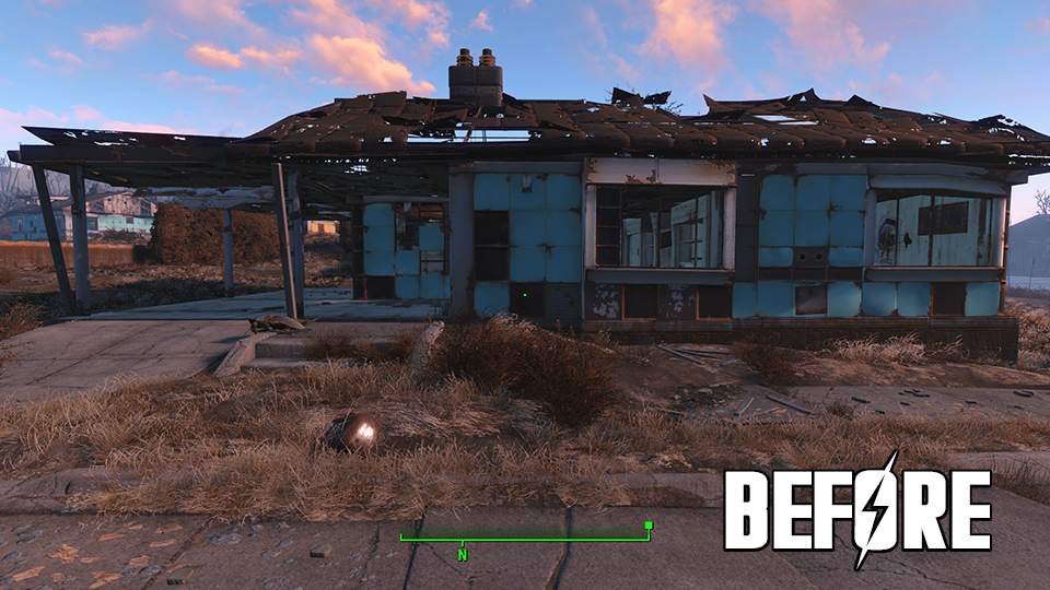 Fallout 4 — Удаляем мусор и др. объекты в поселении