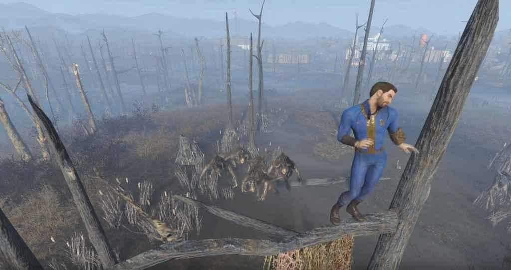Fallout 4 — Танец (Dancing around The Wasteland)