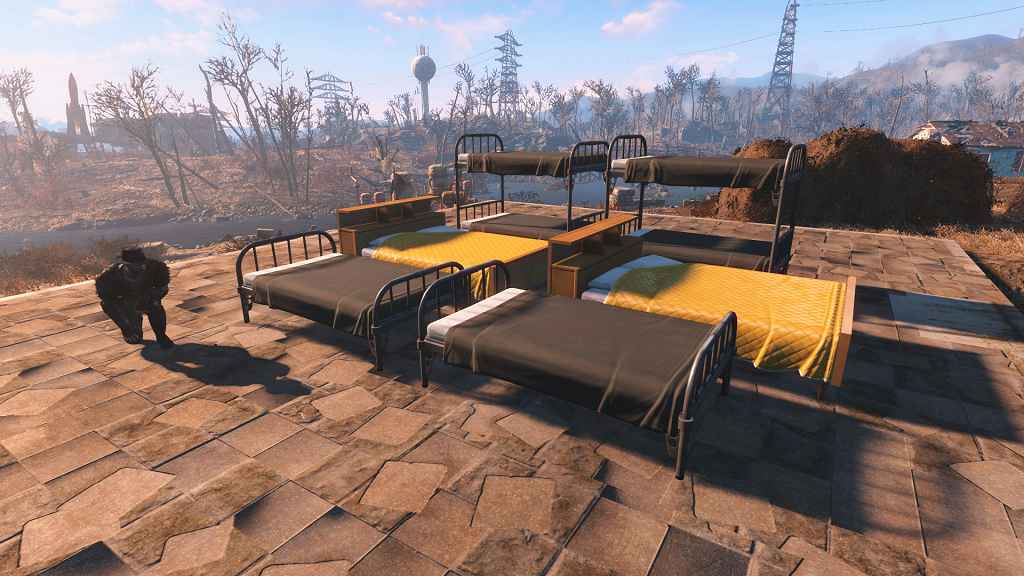 Мод Fallout 4 — 3 новые кровати!