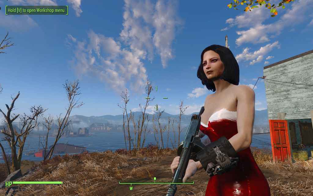Fallout 4 — Рождественское платье