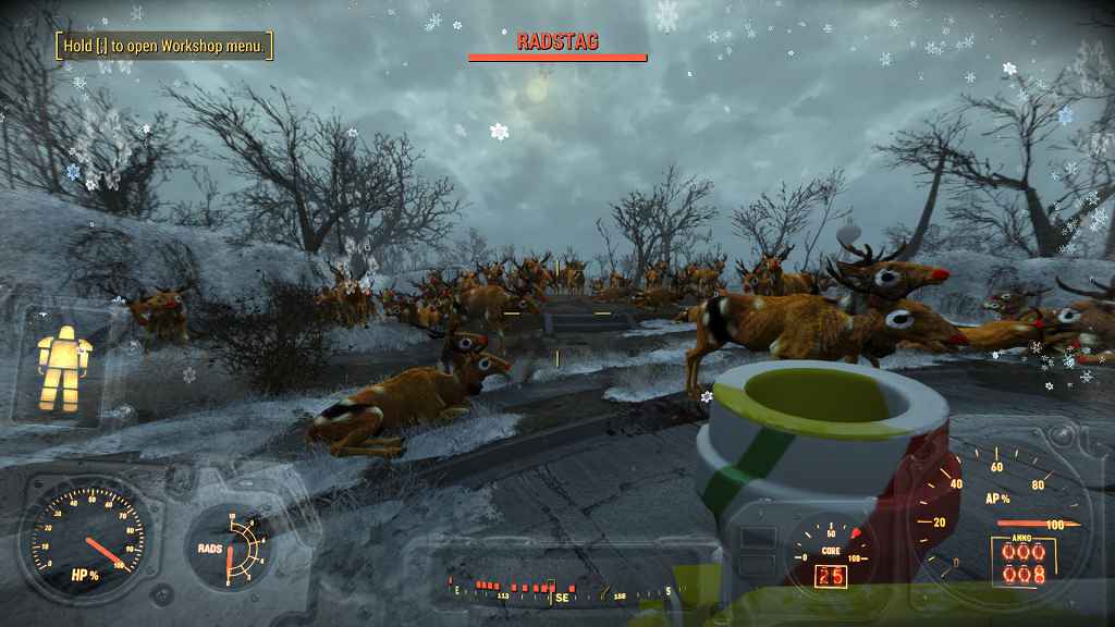 Мод Fallout 4 — Замена Рад-Оленей