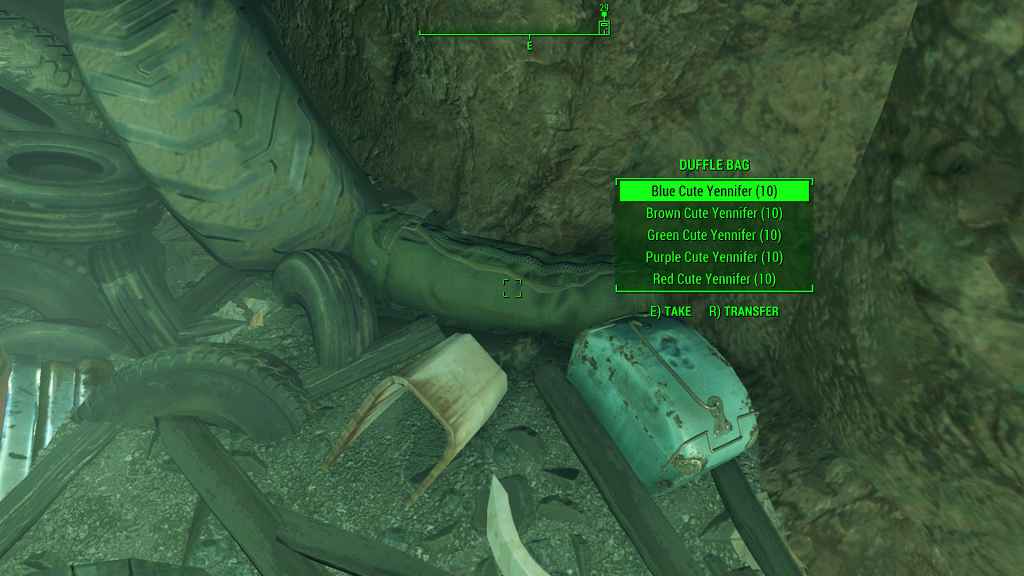 Мод Fallout 4 — Милое Мини-платье Йеннифэр (CBBE)