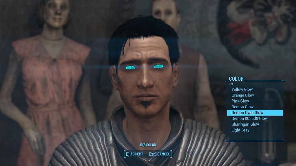 Мод Fallout 4 — Светящиеся глаза синтов