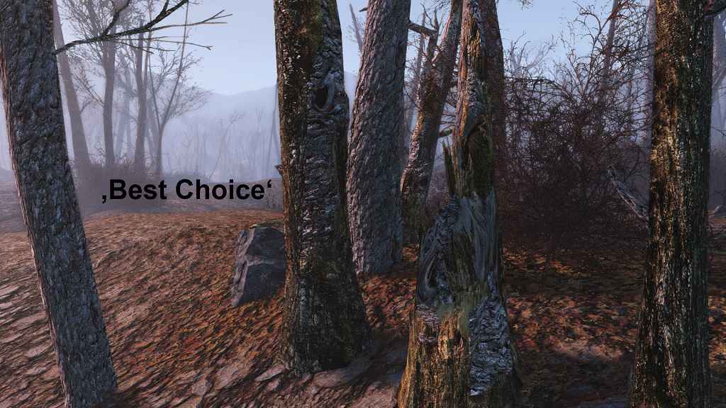 Fallout 4 — Деревья
