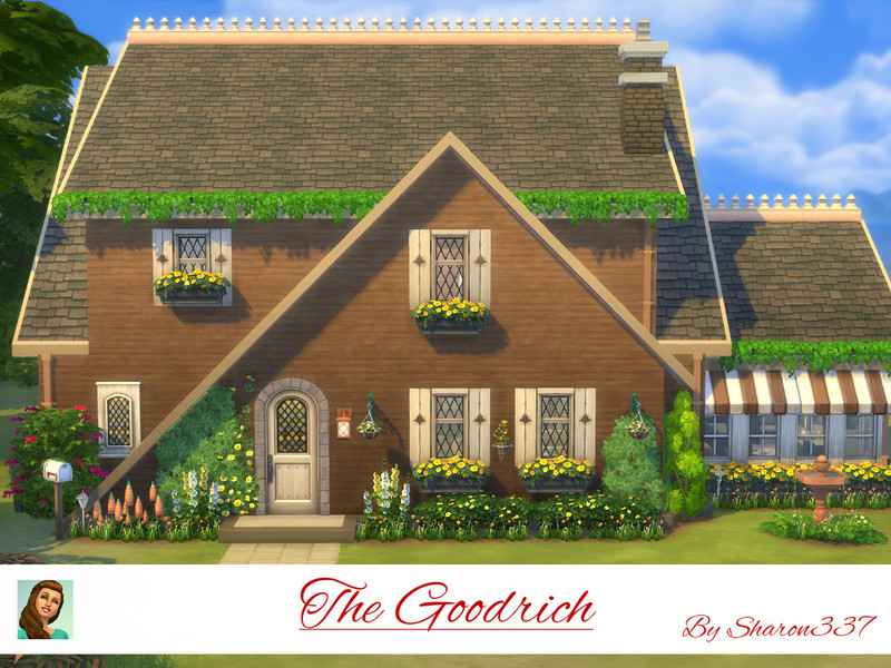 Мод Sims 4 — Дом «Гудрич»