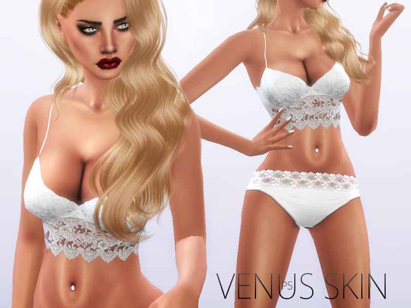 Мод Sims 4 — Недефолтный скинтон Venus Skin