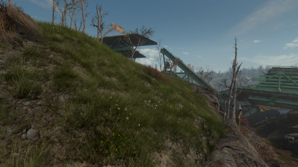 Мод Fallout 4 — Улучшенная трава
