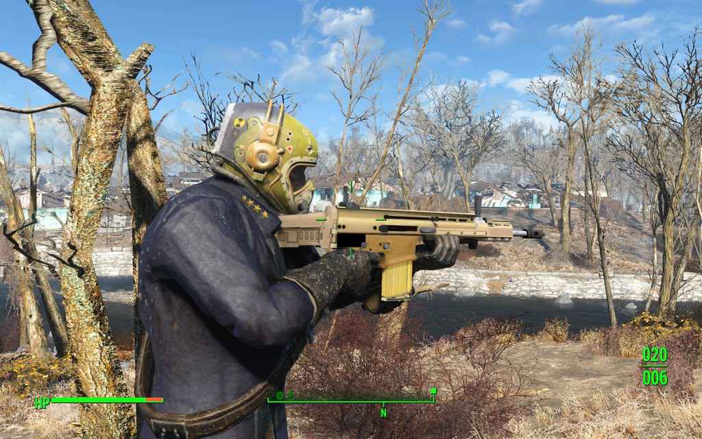 Мод Fallout 4 — FN SCAR 17s