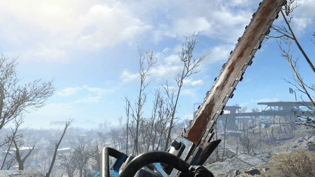 Мод Fallout 4 — Бензопила убийцы