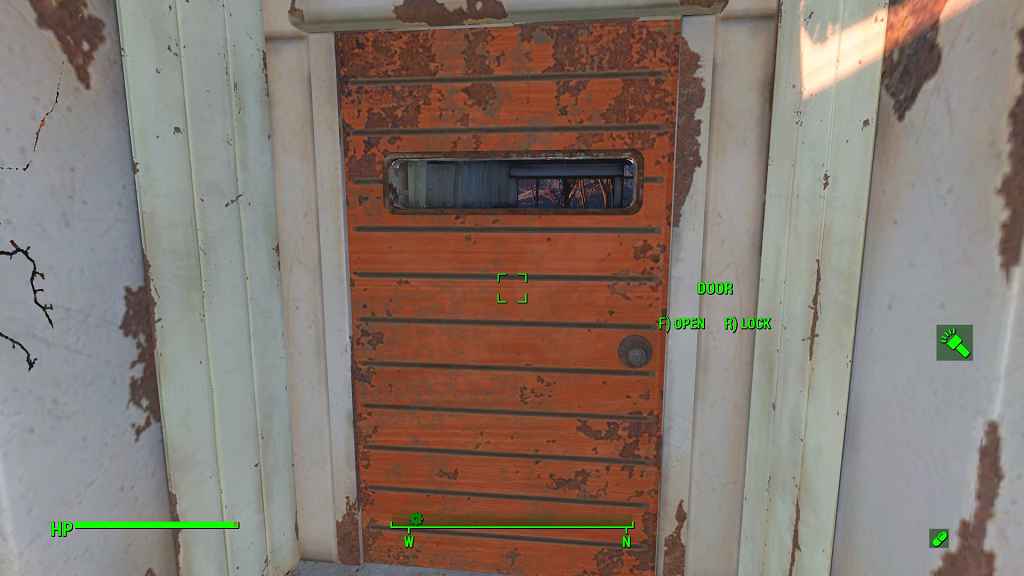 Fallout 4 — Блокировка дверей
