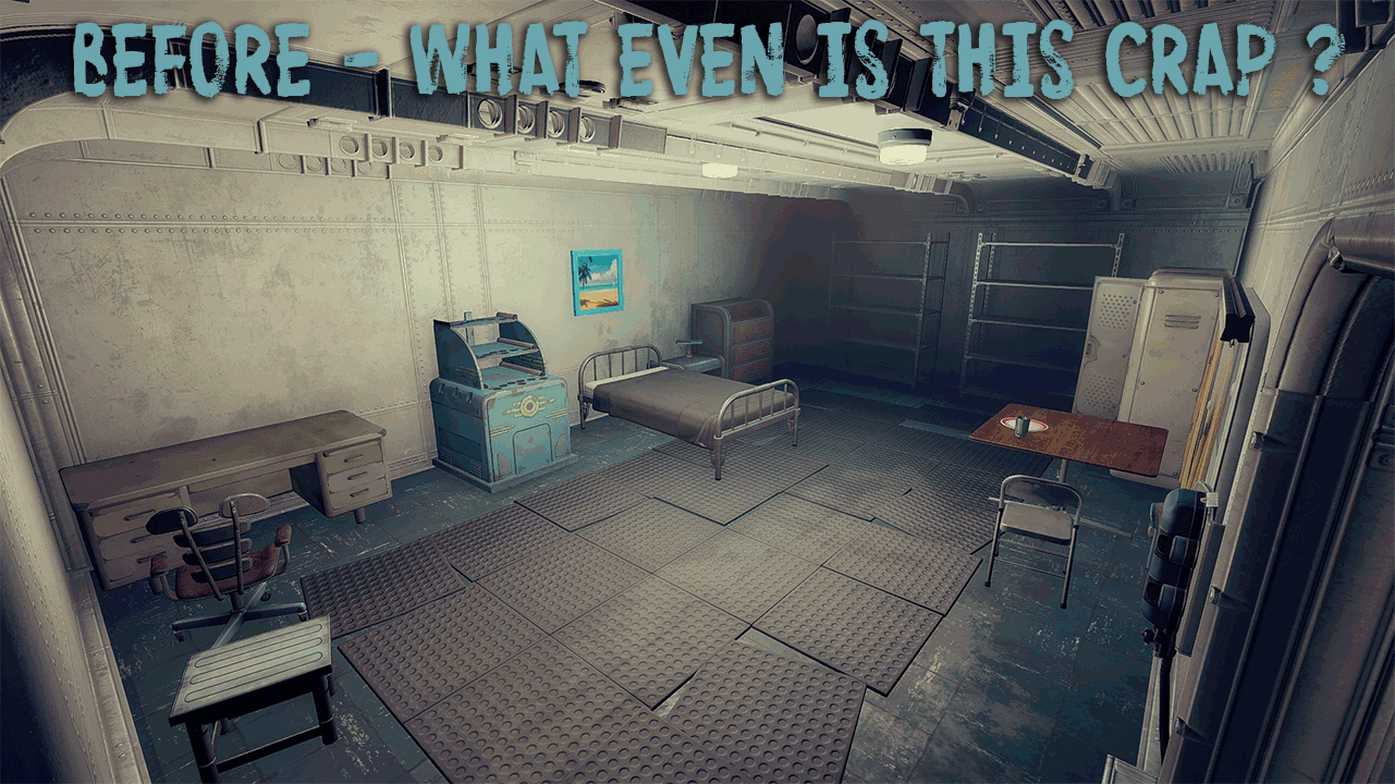 Мод Fallout 4 — Улучшение дома игрока в убежище 81