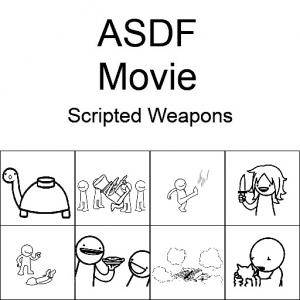 Мод Garry’s Mod 13 — ASDF Movie оружие