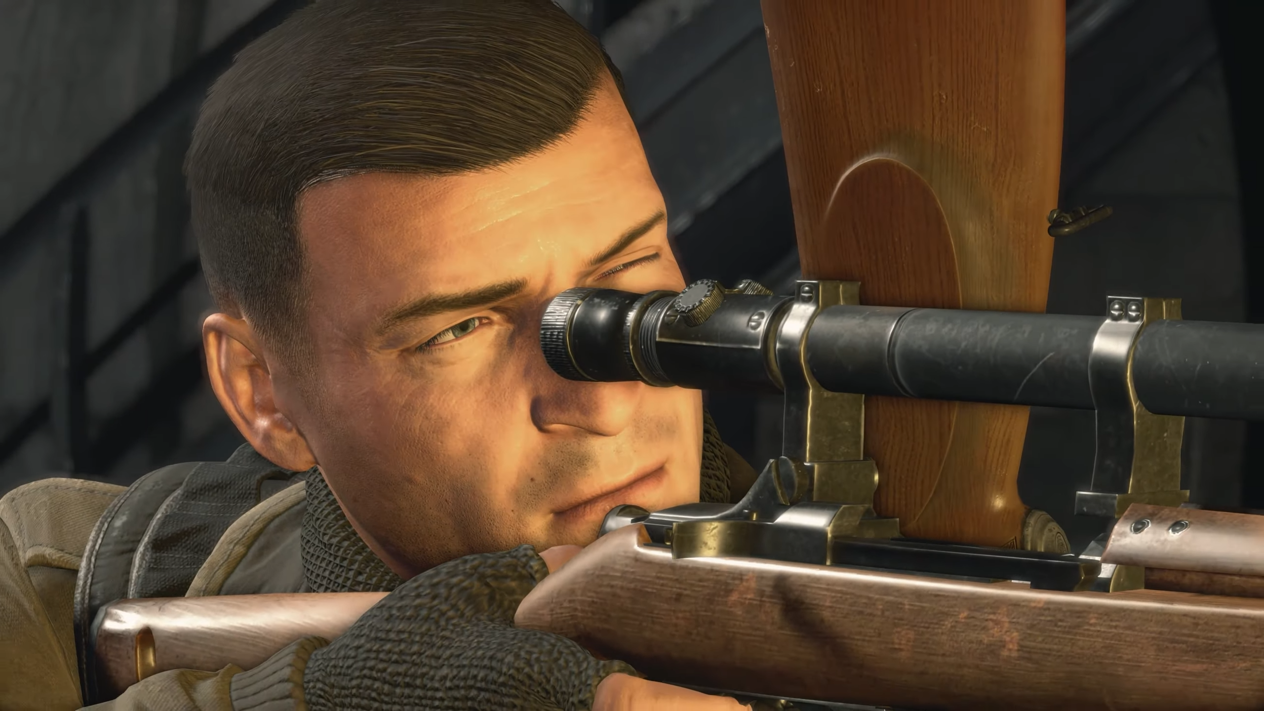 Снайпер элит длс. Sniper Elite 4. Sniper Elite 4 игра. Delisle Carbine Sniper Elite 4.